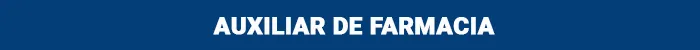 Curso de Auxiliar de Farmacia